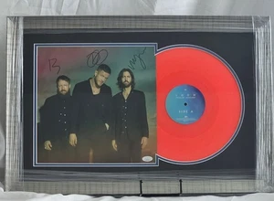 Imagine Dragons signed handsigniert Loom CD JSA COA gerahmt - Bild 1 von 3