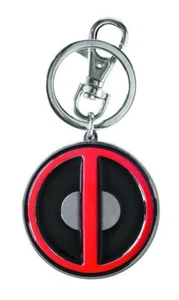 Marvel Deadpool Logo Pewter Keyring - Picture 1 of 1