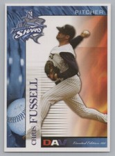 Chris Fussell 2007 DAV Camden Riversharks Atlantic League Baseball Card