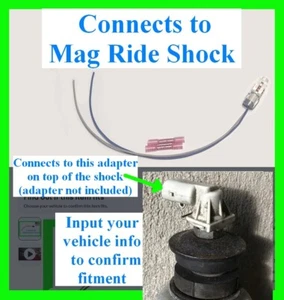 fits 2004-14 GMC Chevrolet Mag Ride Shock Strut Connector Plug Wiring Harness - Picture 1 of 1
