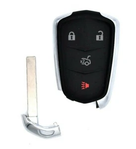 OEM Unlocked Cadillac ATS CTS XTS Remote Smart Key Fob HYQ2AB 4 Button - Picture 1 of 3