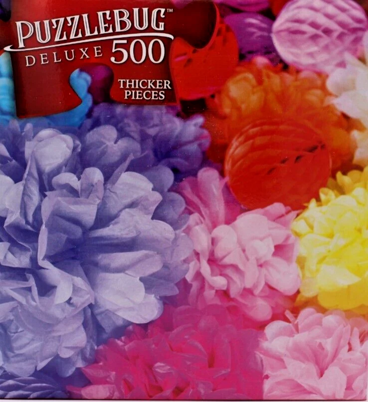 500 Pc Puzzle Mexican Skull Ceramics Puzzlebug Deluxe Unopened