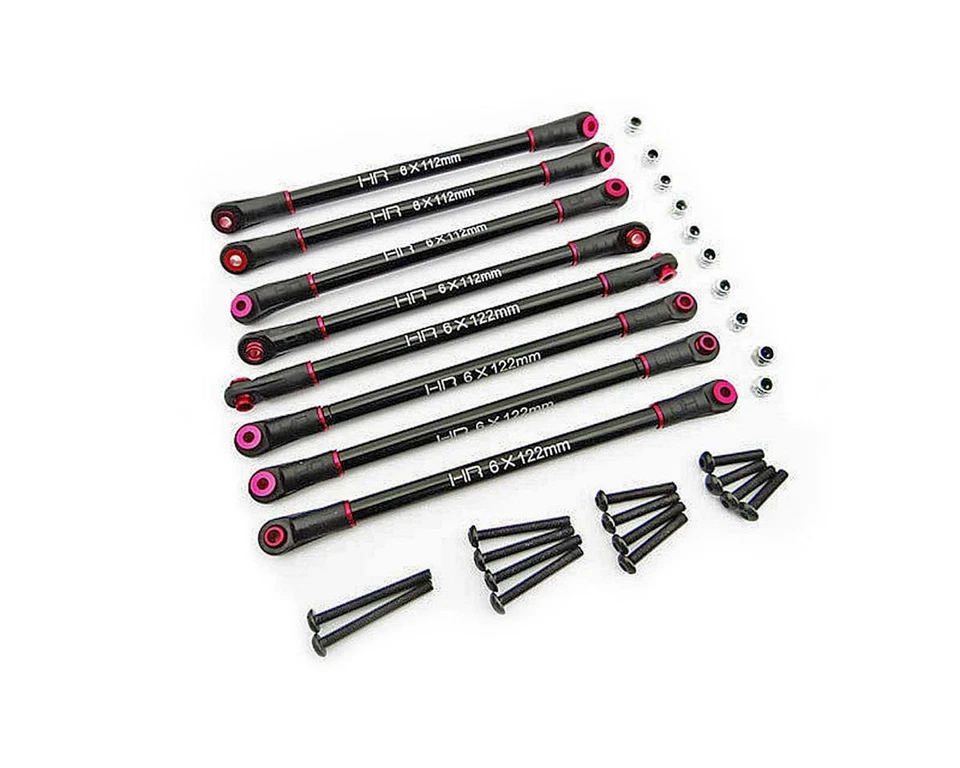 Hot Racing Scx305tl01 Aluminum 4-link Set 12 Axial Scx10