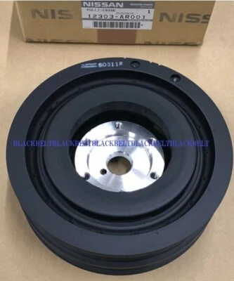 Nissan Genuine JDM Crankshaft Pulley for Infiniti FX35/45 M35/45 Q45 12303AR001 - Image 1 of 4