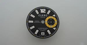 CLERC Hydroscaph Central Chronographen Zifferblatt, watch dial, Chronograph - Bild 1 von 8