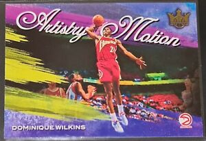 Dominique Wilkins 2020-21 Panini Court Kings ARTISTRY MOTION Insert Card (no.22)