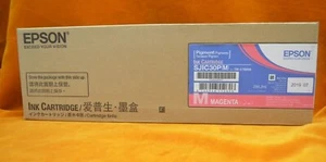 Epson SJIC30P(M) C35S020641 SJIC30P (M) Magenta TM C7500G Pigment Date 07 2019 - Picture 1 of 1