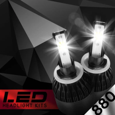 XENTEC LED HID Foglight Conversion kit 885 6000K for 1993-1994 GMC Safari - Image 1 of 4