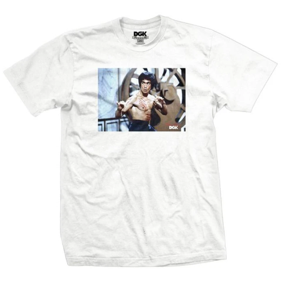 Camiseta blanca talla pequeña DGK x Bruce Lee Scratch Foto 1 de 1