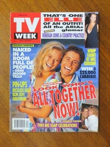TV week May 1 1993 issue, Steven Jacobs / Jo Beth Taylor cover, Yahoo Serious - Picture 1 of 5