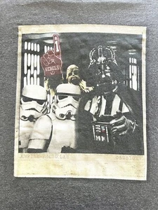Vintage Star Wars grau Storm Trooper Darth Vader Grafik T-Shirt Rebellen Größe S - Bild 1 von 4