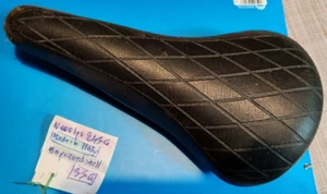 MADE IN ITALY SADDLE PLASTIC SHELL LEATHER COVER STEEL FRAME SELLA CORSA - Picture 1 of 13