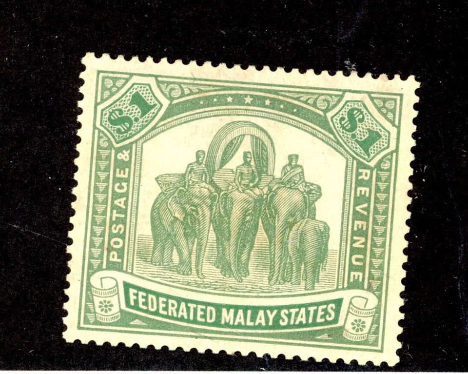 MALAYA--Individual Stamp Scott #14 - Image 1 of 1
