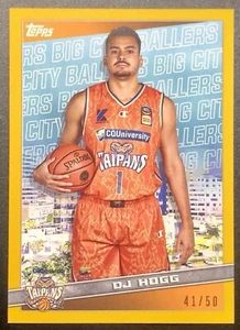 2022-23 Topps NBL - DJ Hogg - Big City Ballers #BCB-5 - Gold 41/50 - Picture 1 of 2