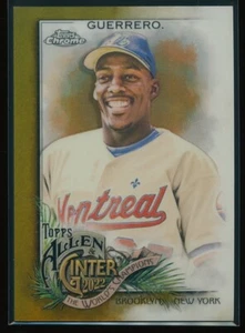 Vladimir Guerrero 2022 Topps Allen & Ginter's Chrome Gold Refractor /50 #112 - Picture 1 of 2