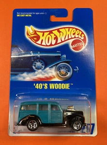 Hot Wheels Sammler Nr. 217 40er Woodie 5 Speichen - Bild 1 von 4