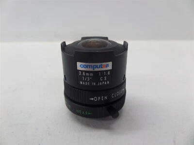 Vintage Computar TV Zoom Lens 2.6mm 1:1.6 1/3" CS - Image 1 of 4