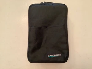 Case Logic 12 CD Zip Up Carrying Case with Hard Plastic Interior - Picture 1 of 5