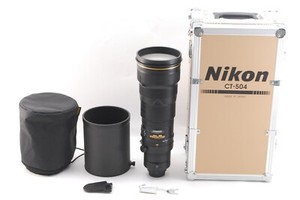 【MINT】Nikon AF-S AFS 500mm f/4 G VR ED Telephoto Lens with case FROM JAPAN