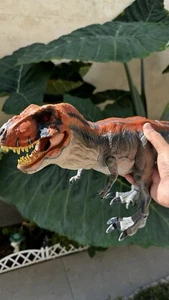 2009 Jurassic Park T-Rex Toys-R-Us Exclusive 30" Tyrannosaurus Rex, Working Rare - Picture 1 of 13