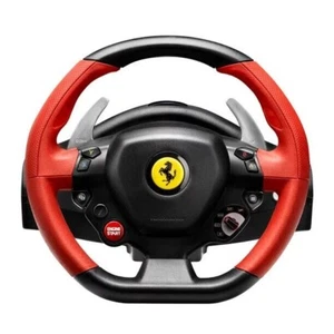 THRUSTMASTER XBOX ONE FERRARI 458 SPIDER RACING WHEEL *DISTRESSED PKG - Picture 1 of 5