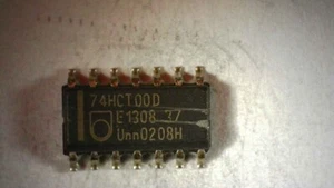 Philips 74HCT00D quad 2 in NAND gate SOP-14 -USED GUARANTEED- - Picture 1 of 1