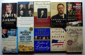 LOT of 10 Recent American History Trade Paperbacks (2 Pulitzer Prize Winners) - Foto 1 di 2