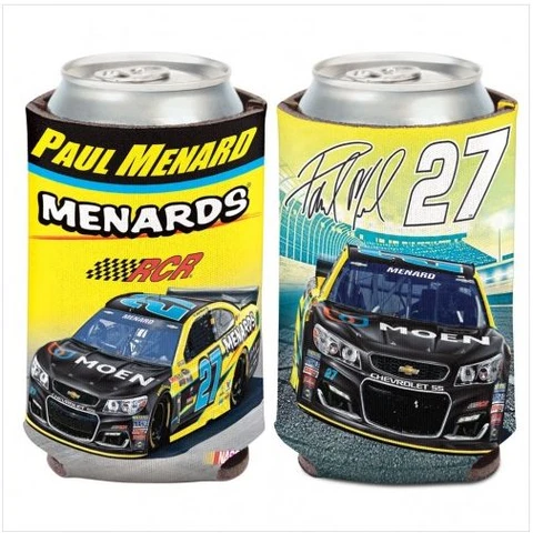 Paul Menard 2016 Can Cooler 12 oz. NASCAR Koozie Cover