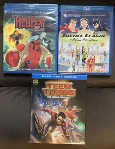 Hellboy Animated, Justice League New Frontier & Teen Titans Judas Contract - Picture 1 of 1