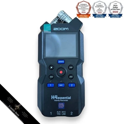 Zoom H4 Essential 4-Track Recorder 32-Bit Float Recording Accessibility JP Used - Image 1 of 4