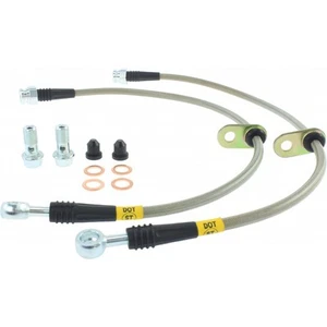 StopTech For Acura TSX 2009 Brake Lines Stainless Steel Front - Picture 1 of 5