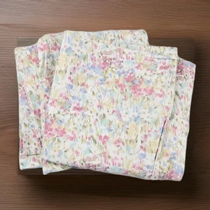 Juego de 2 fundas de almohada Lauren Ralph Lauren Loira acuarela floral King 19x38 - Imagen 1 de 6