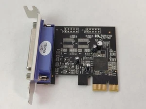 StarTech PEX1P PCI Express x1 Single Port Parallel Low Profile Adapter Card - Picture 1 of 6
