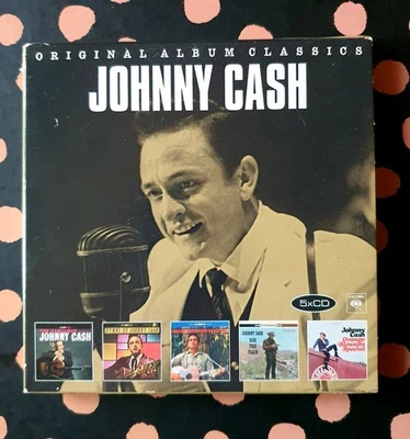 JOHNNY CASH - Original Album Classics - 5-CD-Slimbox Sony 2015 - 15 Bonus-Tracks - Bild 1 von 4