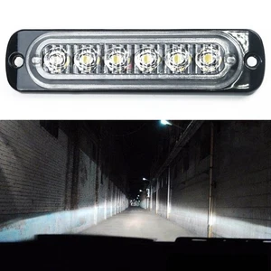 Flush Mount Flood Led Light Bar Driving Off Road Led Waterproof Work Light New - Picture 1 of 16