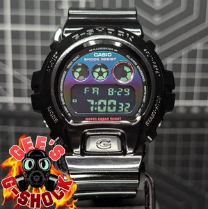 Casio G-Shock DW-6900 Virtual Rainbow Series Schwarz Blau Multicolor DW-6900RGB-1 - Bild 1 von 12
