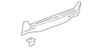 Genuine GM Rear Sill Plate 15846164 — 第 1/2 张图片