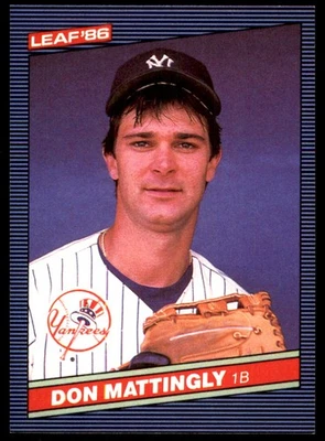 Don Mattingly 1986 Hoja #103 Yankees MLB LEER ENVÍO GRATUITO AutographDen Foto 1 de 2