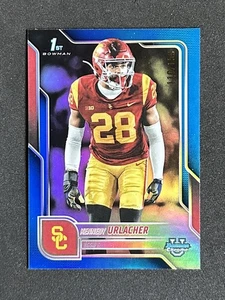 2025 Bowman Chrome U Kennedy Urlacher #16 Blue Refractor /150 1st Bowman USC - Picture 1 of 2