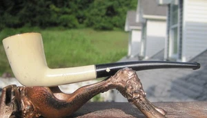 PER RIPARAZIONE Kaywoodie Campus Importato Briar Piccolo Bianco Dublino Estate Pipa 5,5" L - Foto 1 di 21