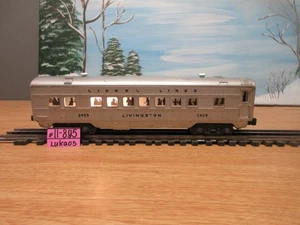 Lionel Lines Postwar 2429 ILLUMINATED "LIVINGSTON" PULLMAN PASSAGIER - Bild 1 von 10