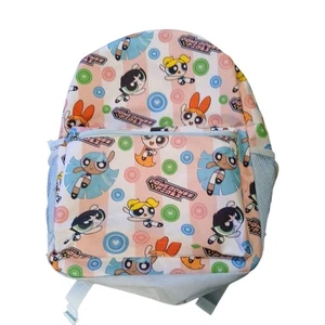 Zaino PowerPuff Girls Bliss Star Girl borsa libro 2024 chiusura zip tasca LEGGI - Foto 1 di 14