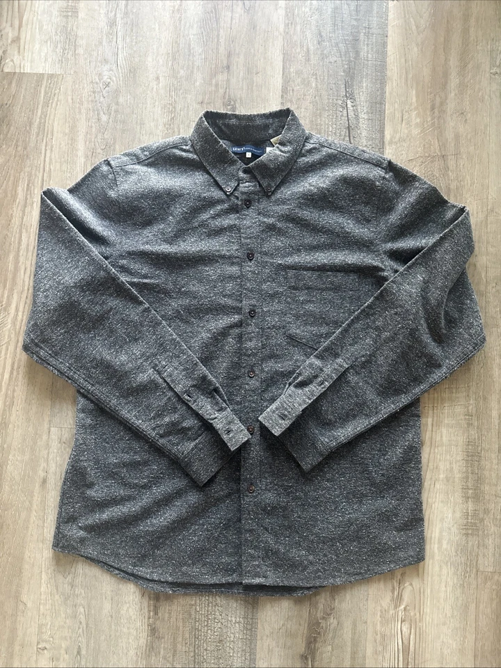 Camisa de plumón de lana con botones de tela japonesa hecha y hecha a mano por Levi's talla 3 grande Foto 1 de 4