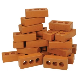 Constructores de ladrillos de espuma de aprendizaje temprano Kaplan - Juego de 25 - Imagen 1 de 4