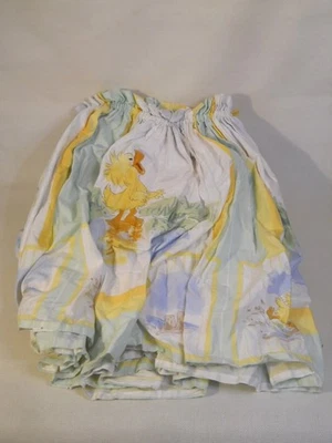 RARE Little Suzy's Zoo baby Cribskirt  dust ruffle  gathered Witzy's 2005 HTF - Photo 1/4