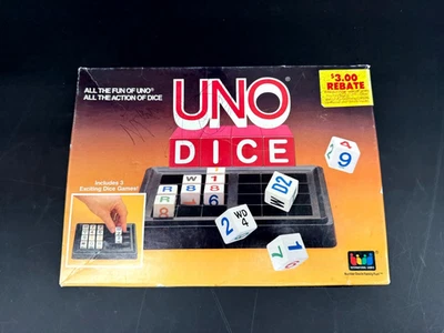 Uno Dice From International Games Includes 3 Exciting Games Complete - Image 1 of 4
