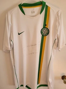 Nike Celtic GLASGOW kurzärmliges Auswärtstrikot 2006-08 Größe Large - Bild 1 von 5