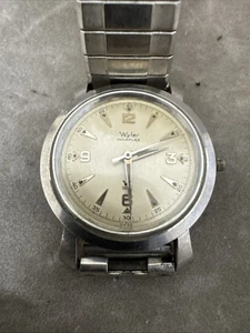 Vintage Men's WYLER INCAFLEX AUTOMATIC WRIST WATCH Read 30mm - Picture 1 of 8