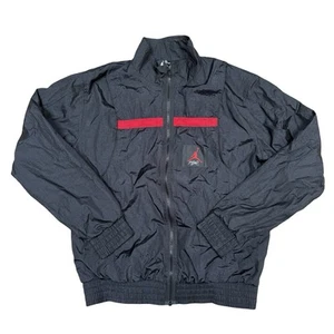 Nike Flight Air Jordan IV Windbreaker Größe M Schwarz Jordan Marke Jumpman - Bild 1 von 5