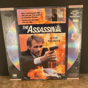 The Assassin: Laserdisc LD- Steve Railsback HBO Video - Foto 1 di 3